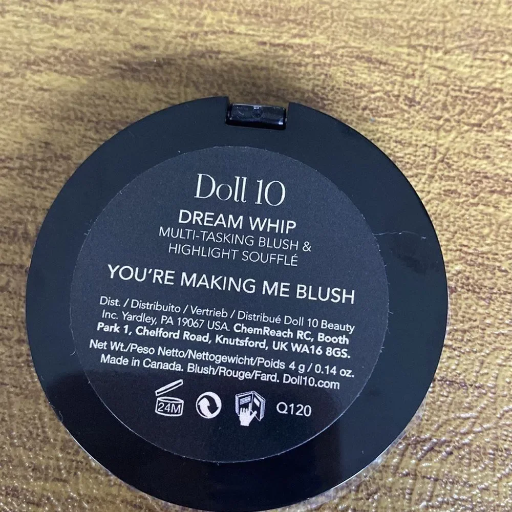 New Doll 10 Dream Whip Multi-Tasking Blush & Highlight Souffle